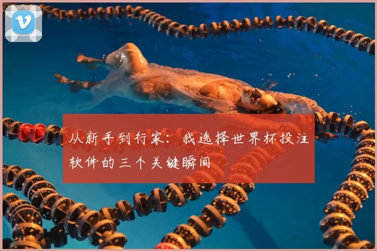 从新手到行家：我选择世界杯投注软件的三个关键瞬间
